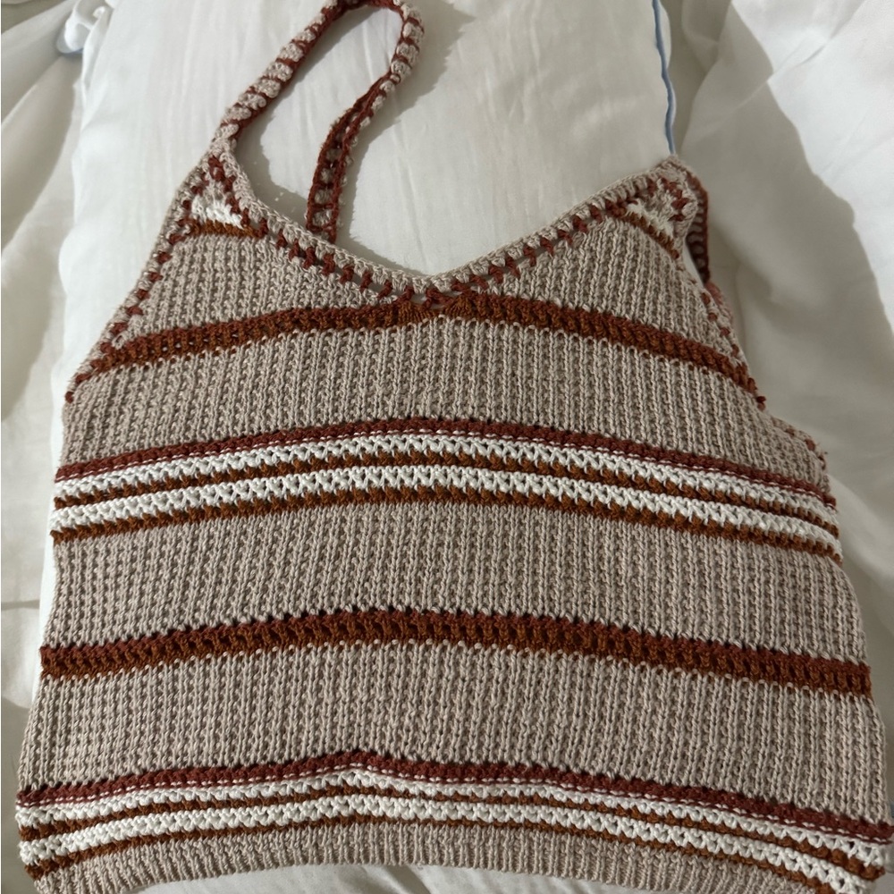 American Eagle Outfitters Cropped Tank Top